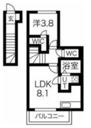 ディアコート東所沢の物件間取画像